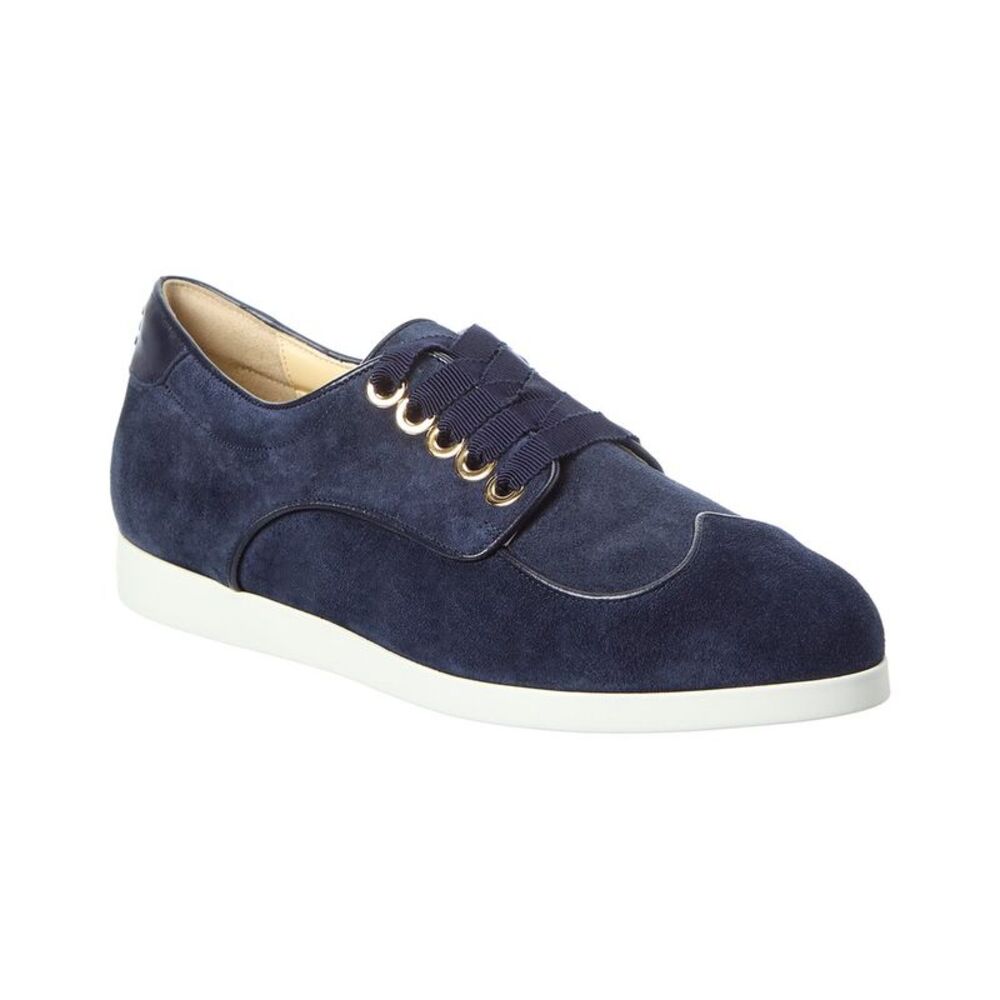 Sarah Flint Suede Sneaker, Blue